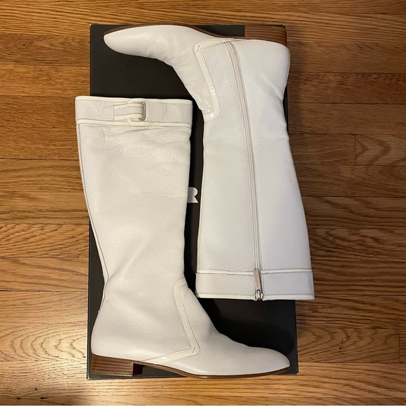 Fratelli Rossetti Shoes - Fratelli Rossetti White Boots, Size 8, EU 38.5